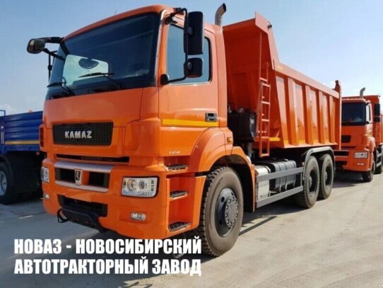 Самосвал КАМАЗ 65802-002-87 грузоподъёмностью 24,8 тонны с кузовом 16 м³