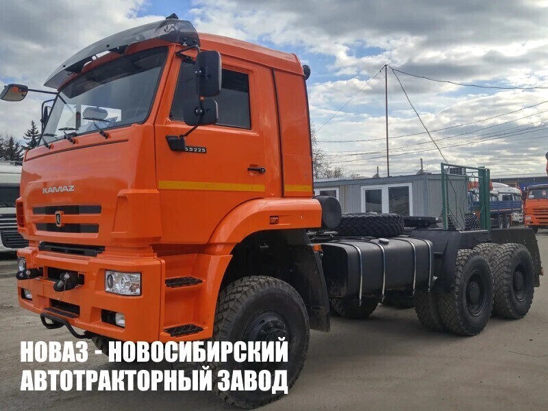 Седельный тягач КАМАЗ 65225-6015-53 с нагрузкой на сцепное устройство до 22,1 тонны
