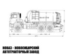 Илосос объёмом 9 м³ на базе КАМАЗ 43118-3027-50 модели 7819 (фото 3)