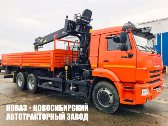 Бортовой автомобиль КАМАЗ 65115 с манипулятором HIAB 160TM-6 до 6,5 тонны
