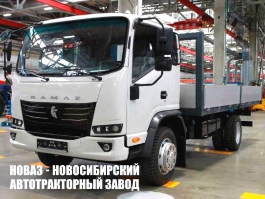 Бортовой автомобиль КАМАЗ 43082-47511-H5 Компас-12 грузоподъёмностью 6,8 тонны с кузовом 6700x2550x600 мм