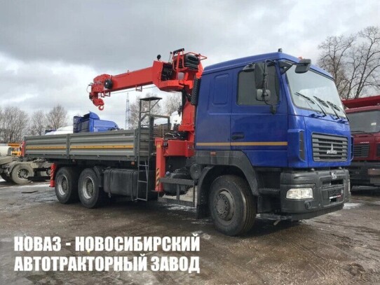 Бортовой автомобиль МАЗ 6312С5 с манипулятором Hangil HGC 756 до 7,5 тонны