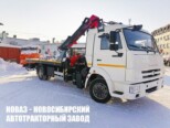 Эвакуатор КАМАЗ 4308 грузоподъёмностью 3 тонны сдвижного типа с манипулятором INMAN IM 150N до 6,1 тонны (фото 5)