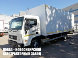 Промтоварный фургон Hyundai Mighty EX8 грузоподъёмностью 4 тонн с кузовом 5200х2200х2200 мм с доставкой в Белгород и Белгородскую область