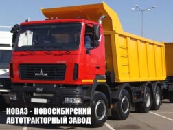 Самосвал МАЗ 651628‑7580‑000 грузоподъёмностью 32,5 тонны с кузовом объёмом 25 м³
