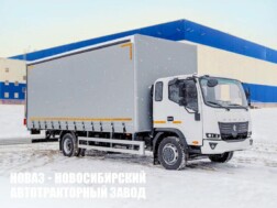 Тентованный фургон КАМАЗ Компас-12 грузоподъёмностью 6,4 тонны с кузовом 7500х2540х2700 мм