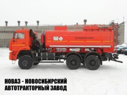 Топливозаправщик объёмом 16 м³ с 2 секциями цистерны на базе КАМАЗ 65224 модели 7574