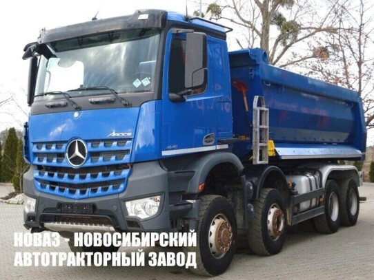 Самосвал Mercedes-Benz Arocs 5 4145 AK грузоподъёмностью 48 тонн с кузовом 20 м³