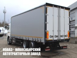 Тентованный грузовик КАМАЗ 65208-1002-87 грузоподъёмностью 14,3 тонны с кузовом 8200х2440х2500 мм