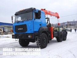 Седельный тягач Урал‑М 44202 с манипулятором Kanglim KS1256G‑II до 7 тонн