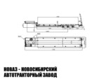 Полуприцеп трал 99064-042-НС-ПП4 грузоподъёмностью 39,5 тонны (фото 2)