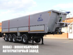 Самосвальный полуприцеп ТОНАР 9599 грузоподъёмностью 31 тонна с кузовом 50 м³