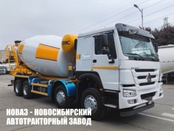 Автобетоносмеситель ZZ5407GJBS3667E с барабаном объёмом 14 м³ перевозимой смеси на базе HOWO HW76 с доставкой в Белгород и Белгородскую область