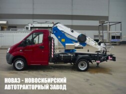 Автовышка ВИПО‑12‑01 рабочей высотой 12 м со стрелой за кабиной на базе ГАЗель NEXT A21R23