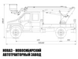 Автовышка ВИПО-18-01 рабочей высотой 18 м со стрелой над кабиной на базе ГАЗ Садко NEXT C42A43 (фото 3)