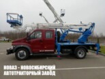 Автовышка ВИПО-22-01 рабочей высотой 22 м со стрелой над кабиной на базе ГАЗон NEXT C42R33 (фото 2)