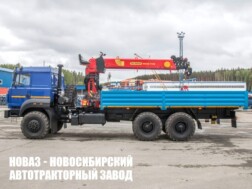 Бортовой автомобиль Урал‑М 4320‑4971‑80 с манипулятором INMAN IT 150 до 7,1 тонны модели 7140
