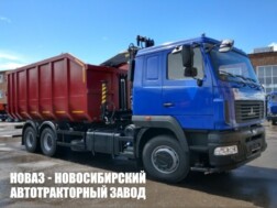Ломовоз МАЗ 6312С9 с манипулятором ВЕЛМАШ VM10L74М до 3,1 тонны с доставкой по всей России