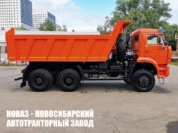 Самосвал КАМАЗ 6522‑027 грузоподъёмностью 19,1 тонны с кузовом объёмом 12 м³