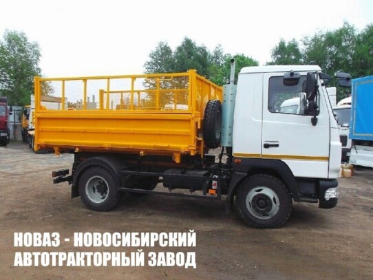 Зерновоз МАЗ 457121-535-000 грузоподъёмностью 4,2 тонны с кузовом 11,5 м³ (фото 1)