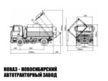 Зерновоз МАЗ 5550С5-4580-021 грузоподъёмностью 9,9 тонны с кузовом 12,5 м³ (фото 2)