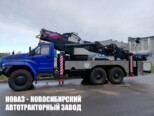 Автовышка ВИПО-45-01 рабочей высотой 45 м со стрелой за кабиной на базе Урал NEXT 4320 (фото 2)