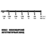 Бортовой автомобиль КАМАЗ 43118 с манипулятором Hangil HGC 756 до 7,5 тонны (фото 4)