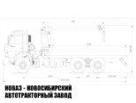 Бортовой автомобиль КАМАЗ 65115 с манипулятором ДВИНА 3200.8 до 3,2 тонны с буром (фото 2)