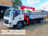 Бортовой автомобиль КАМАЗ 43082-53511-H5 Компас-12 с манипулятором UNIC UR-V374K до 3 тонн (фото 1)