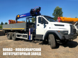 Бортовой автомобиль Урал NEXT 73945‑6921‑01 с манипулятором DongYang SS1956 до 8 тонн