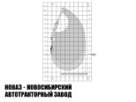 Лесовоз Урал 5557-1151-60 с манипулятором VPL 100-76L до 3,1 тонны модели 8289 (фото 4)