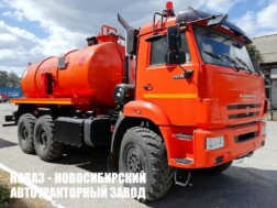 Автоцистерна для сбора нефти и газа объёмом 10 м³ на базе КАМАЗ 43118 модели 5277