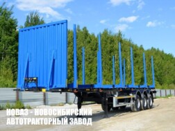 Полуприцеп сортиментовоз ТОНАР 9445 грузоподъёмностью платформы 36,7 тонны