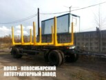 Прицеп сортиментовоз МАЗ 837810-020 грузоподъёмностью 15,2 тонны (фото 2)