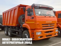 Самосвал КАМАЗ 6520‑8020‑06 грузоподъёмностью 20 тонн с кузовом объёмом 20 м³