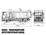 Самосвал МАЗ 6501C9-8520-005 грузоподъёмностью 19,5 тонны с кузовом 20 м³ (фото 4)