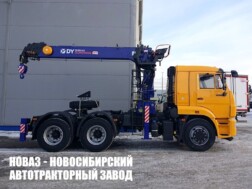 Седельный тягач 780665 с манипулятором DongYang SS1956 ACE до 8 тонн на базе КАМАЗ 65116‑7010‑48