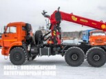 Седельный тягач КАМАЗ 43118 с манипулятором INMAN IT 150 до 7,1 тонны модели 8754 (фото 1)