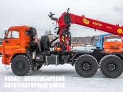 Седельный тягач КАМАЗ 43118 с манипулятором INMAN IT 150 до 7,1 тонны модели 8754