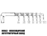 Седельный тягач КАМАЗ 43118 с манипулятором Kanglim KS2056H до 7,1 тонны модели 8727 (фото 4)