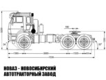Седельный тягач КАМАЗ 43118 с нагрузкой на ССУ до 12,5 тонны модели 3029 (фото 2)