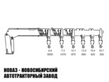 Седельный тягач Урал-М 44202 с манипулятором Kanglim KS1256G-II до 7 тонн модели 4778 (фото 4)