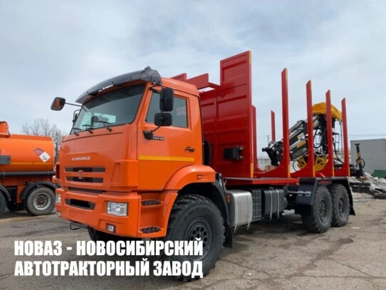 Сортиментовоз КАМАЗ 43118 с манипулятором VPL 100-76L до 3,1 тонны модели 8700 (фото 1)