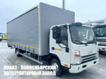 Тентованный грузовик JAC N90 грузоподъёмностью 4,7 тонны с кузовом 6200х2600х2300 мм (фото 1)