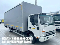 Тентованный фургон JAC N90 грузоподъёмностью 4,7 тонны с кузовом 6200х2600х2300 мм с доставкой в Белгород и Белгородскую область