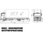 Тентованный грузовик МАЗ 4381С0-2520-025 грузоподъёмностью 4,9 тонны с кузовом 7750х2480х3000 мм (фото 3)