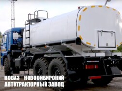 Автоцистерна для пищевых жидкостей объёмом 10 м³ с 1 секцией на базе КАМАЗ 43118 модели 8779 с доставкой в Белгород и Белгородскую область