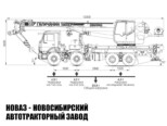 Автокран КС-55721-1В Галичанин грузоподъёмностью 35 тонн со стрелой 33,2 м на базе КАМАЗ 6540 (фото 3)
