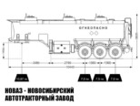 Автопоезд из седельного тягача Урал 44202-3511-82 и полуприцепа бензовоза модели 4327 (фото 3)