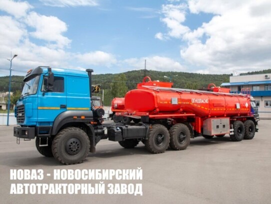 Автопоезд из седельного тягача Урал 44202-3511-82 и полуприцепа бензовоза модели 7342 (фото 1)